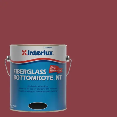 Fiberglass Bottomkote NT, Red, Quart Fiberglass Bottomkote NT, Red, Quart