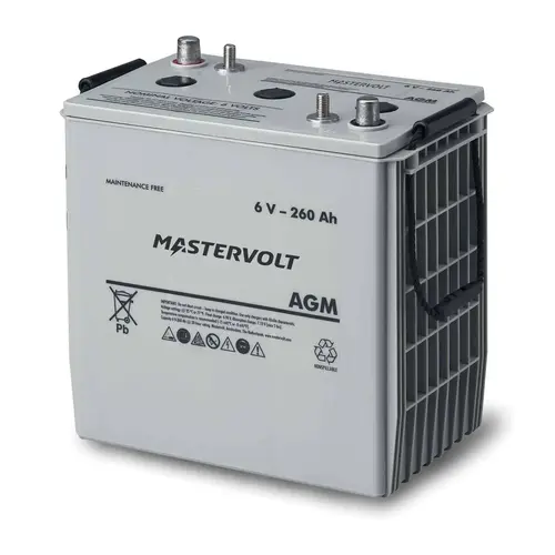 AGM 6/260 6-Volt Sealed Marine Battery AGM 6/260 6-Volt Sealed Marine Battery