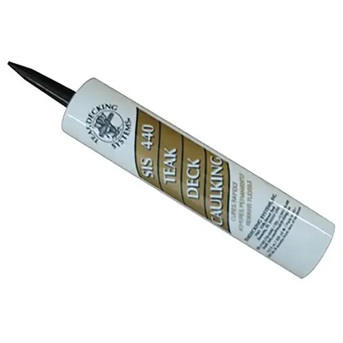Teak Deck Caulking, White, 10.3 oz. Teak Deck Caulking, White, 10.3 oz.