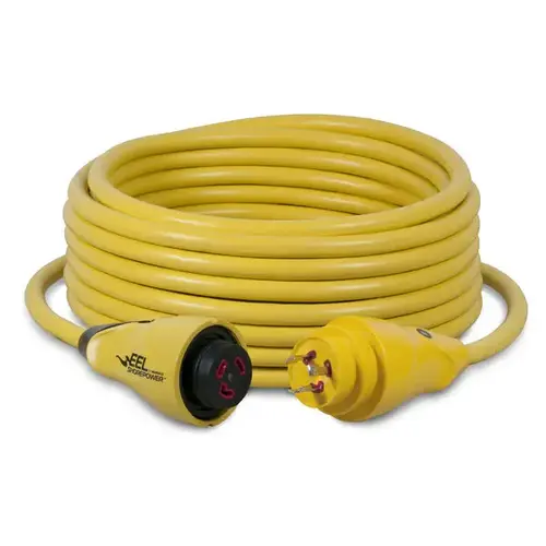 Marinco 50 Foot EEL Shore Power Cord Set, 30 Amp, 125V, Yellow Marinco 50 Foot EEL Shore Power Cord Set, 30 Amp, 125V, Yellow