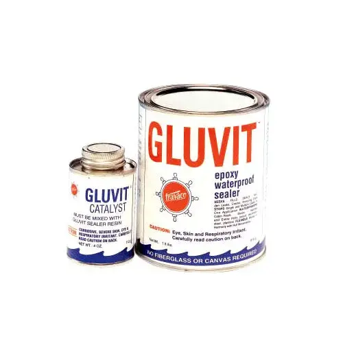 Gluvit Epoxy Waterproof Sealer - Quart Amber Gluvit Epoxy Waterproof Sealer - Quart Amber