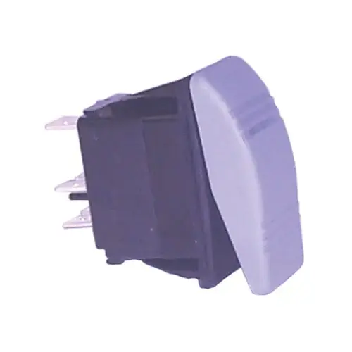 Contura III Illuminated Weather Resistant Rocker Switch, On-Off, DPST (1 Black 1 Gray) Contura III Illuminated Weather Resistant Rocker Switch, On-Off, DPST (1 Black 1 Gray)