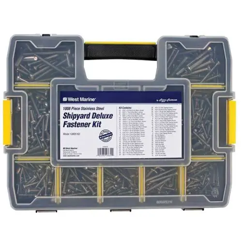 Shipyard Deluxe Fastener Kit, 1008-Pack Shipyard Deluxe Fastener Kit, 1008-Pack