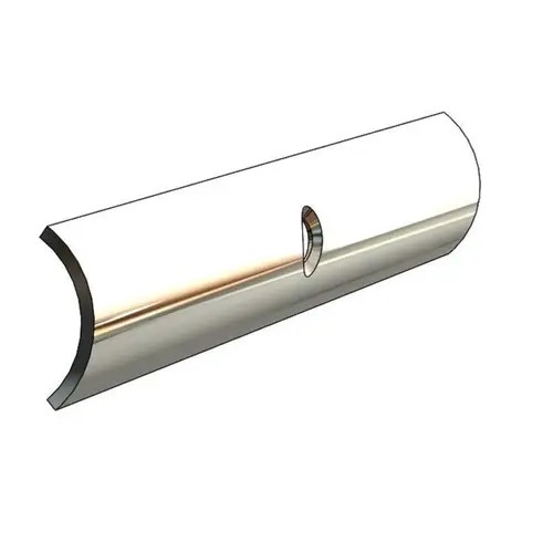 Rub Rail, 3/4" x 6 ft, 304 Stainless Steel, DR/CS #8 on 6 ft Centers Rub Rail, 3/4" x 6 ft, 304 Stainless Steel, DR/CS #8 on 6 ft Centers