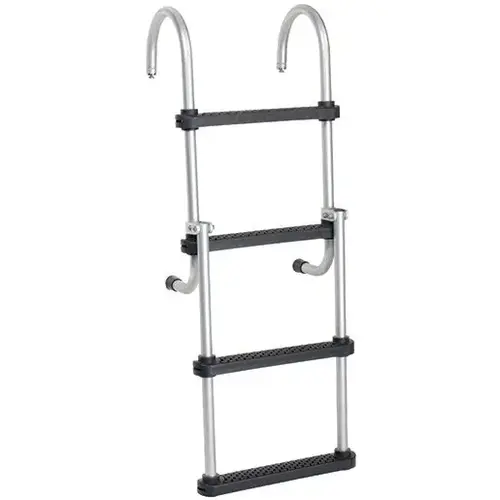 4-Step Removable Folding Pontoon Ladder 4-Step Removable Folding Pontoon Ladder