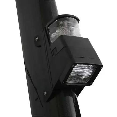 8504 Masthead/Floodlight Lamp, Black Housing, 3 Nautical Mile Visibility 8504 Masthead/Floodlight Lamp, Black Housing, 3 Nautical Mile Visibility