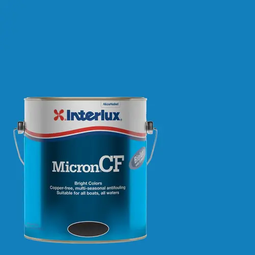 Micron CF Antifouling Paint, Blue, Gallon Micron CF Antifouling Paint, Blue, Gallon