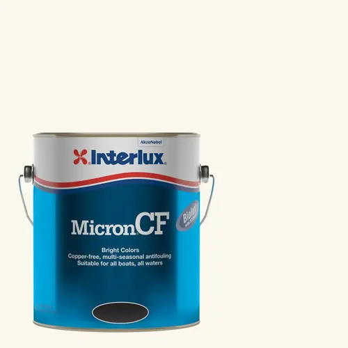 Micron CF Antifouling Paint, Shell White, Gallon Micron CF Antifouling Paint, Shell White, Gallon