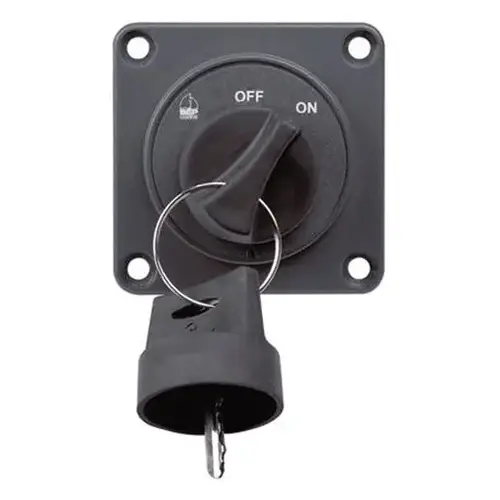 Remote On/Off Key Switch for 701-MD and 720-MDO Battery Switches Remote On/Off Key Switch for 701-MD and 720-MDO Battery Switches