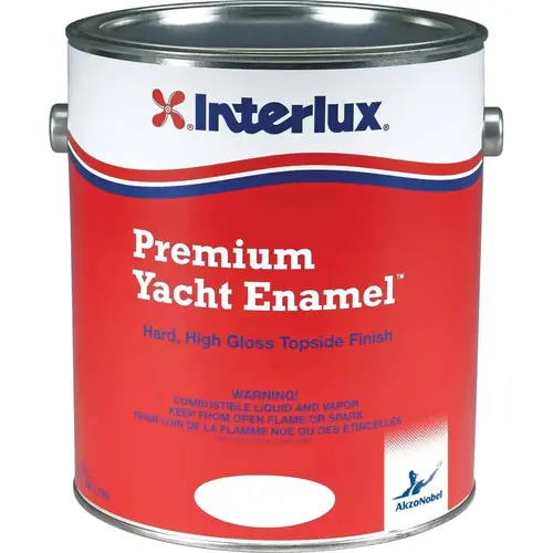 Premium Yacht Enamel,Semi-Gloss White, Quart Premium Yacht Enamel,Semi-Gloss White, Quart