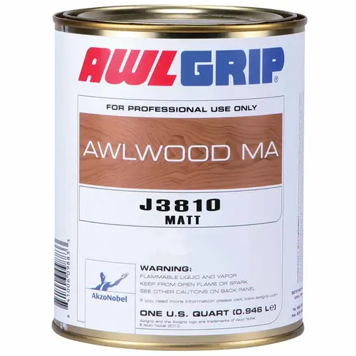 Finish, Awlwood MA, Clear Matte, Quart Finish, Awlwood MA, Clear Matte, Quart