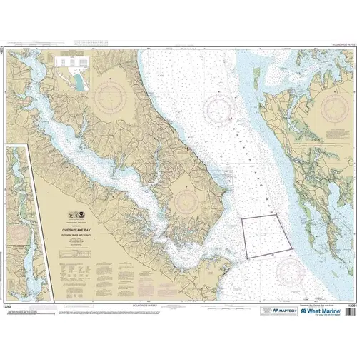 Maptech NOAA Recreational Waterproof Chart-Chesapeake Bay Patuxent River and Vicinity, 12264 Maptech NOAA Recreational Waterproof Chart-Chesapeake Bay Patuxent River and Vicinity, 12264