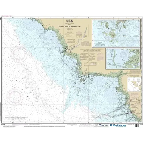 Maptech NOAA Recreational Waterproof Chart-Crystal River to Horseshoe Point; Suwannee River; Cedar Keys, 11408 Maptech NOAA Recreational Waterproof Chart-Crystal River to Horseshoe Point; Suwannee River; Cedar Keys, 11408