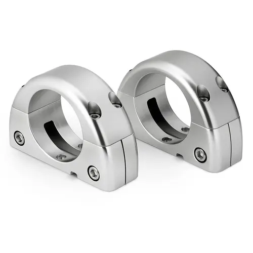 Pipe Mounting Fixture (Fixed) for M & MX ETXv3 models. Clamp has inner-diameter of 2.500", PAIR Pipe Mounting Fixture (Fixed) for M & MX ETXv3 models. Clamp has inner-diameter of 2.500", PAIR