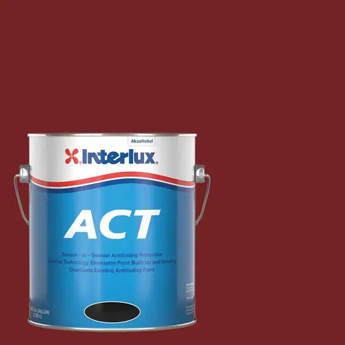 ACT Ablative Antifouling Paint, Red, Gallon ACT Ablative Antifouling Paint, Red, Gallon