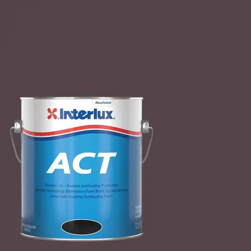 ACT Ablative Antifouling Paint, Brown, Gallon ACT Ablative Antifouling Paint, Brown, Gallon