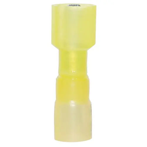 12-10 AWG Male Heat Shrink Disconnects, Yellow, 3-Pack 12-10 AWG Male Heat Shrink Disconnects, Yellow, 3-Pack