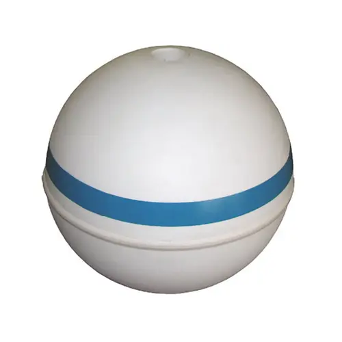 White Premium Mark V Mooring Buoy, 18" Diameter, 2" PVC Tube White Premium Mark V Mooring Buoy, 18" Diameter, 2" PVC Tube