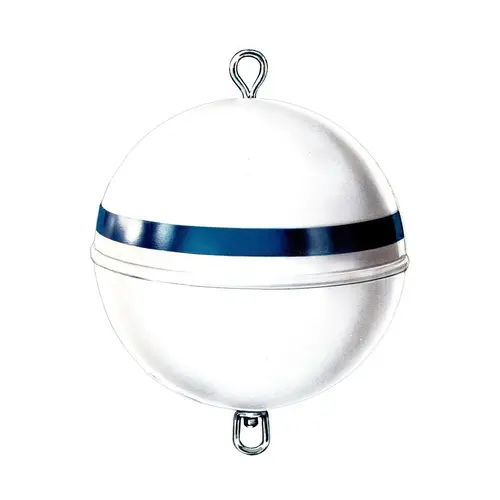 30" Premium Mark V Mooring Buoy with Swivel and Eye Style White 30" Premium Mark V Mooring Buoy with Swivel and Eye Style White