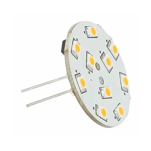X-Beam LED Replacement Bulb Warm White 10 to 30V DC 2.2 Watts Directional G4/GU4 Socket Back Pin X-Beam LED Replacement Bulb Warm White 10 to 30V DC 2.2 Watts Directional G4/GU4 Socket Back Pin