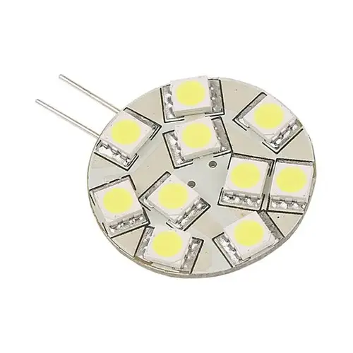 X-Beam LED Replacement Bulb Cool White 10 to 30V DC 2.2 Watts Directional G4 Socket Side Pin X-Beam LED Replacement Bulb Cool White 10 to 30V DC 2.2 Watts Directional G4 Socket Side Pin