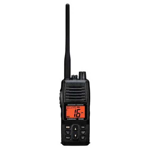HORIZON 5W Commercial Grade Submersible IPX-7 Handheld VHF radio with LMR Channels HORIZON 5W Commercial Grade Submersible IPX-7 Handheld VHF radio with LMR Channels
