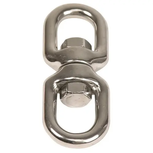 5/16" Eye to Eye Swivel, Stainless Steel 5/16" Eye to Eye Swivel, Stainless Steel