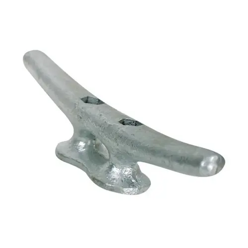 6" X 1 1/8" Dock Cleat, Galvanized Steel 6" X 1 1/8" Dock Cleat, Galvanized Steel