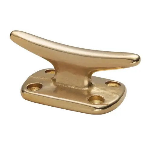 2" Polished Brass Fender Cleat 2" Polished Brass Fender Cleat