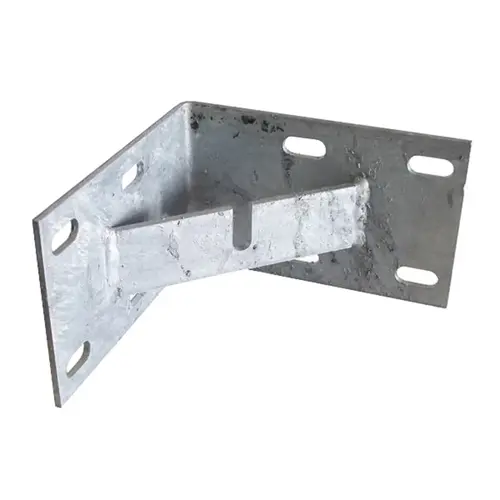 Heavy Duty Inside Corner with Brace and Slot Hole Silver Heavy Duty Inside Corner with Brace and Slot Hole Silver