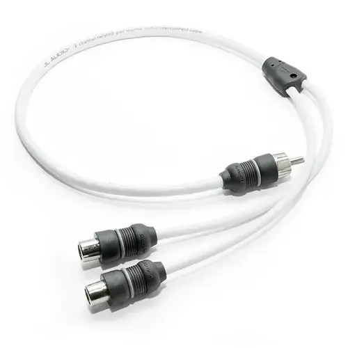 Marine Y-Adaptor with 1 Male Plug and 2 Female Jacks Marine Y-Adaptor with 1 Male Plug and 2 Female Jacks
