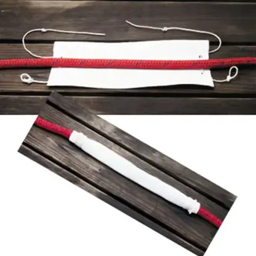 3/8" - 5/8" Removable Chafe Guard White 3/8" - 5/8" Removable Chafe Guard White