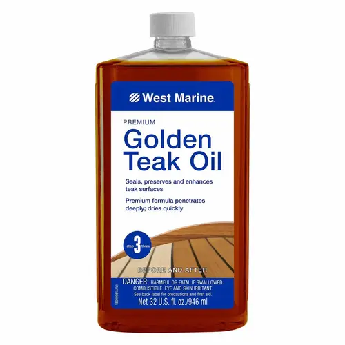 Premium Golden Teak Oil, Quart Premium Golden Teak Oil, Quart