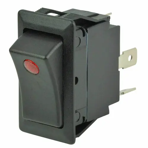 Rocker Switch, One LED, Off/On, SPST Rocker Switch, One LED, Off/On, SPST
