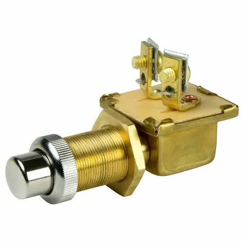 Moisture Sealed Push Button Switch Off/(On) 2 Position, SPST Moisture Sealed Push Button Switch Off/(On) 2 Position, SPST