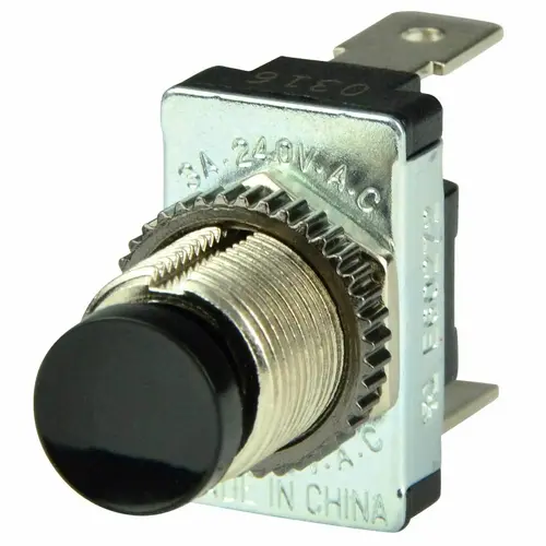Momentary Contact Switch, Off/(On), SPST Momentary Contact Switch, Off/(On), SPST