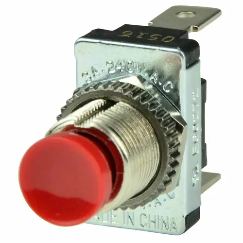 Momentary Contact Switch, Off/(On), SPST Momentary Contact Switch, Off/(On), SPST