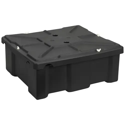 Battery Box, Fits Two 8D, Low Profile Battery Box, Fits Two 8D, Low Profile