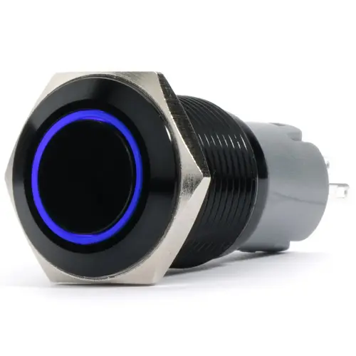 19mm Two Position Switch, Blue 19mm Two Position Switch, Blue