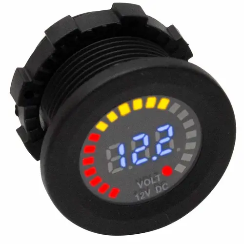 DC Socket Digital Voltmeter, 5-15V DC DC Socket Digital Voltmeter, 5-15V DC