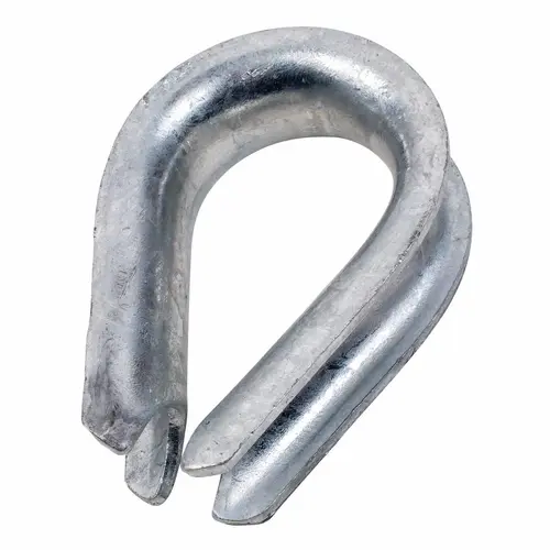 1/2" Galvanized Thimble 1/2" Galvanized Thimble