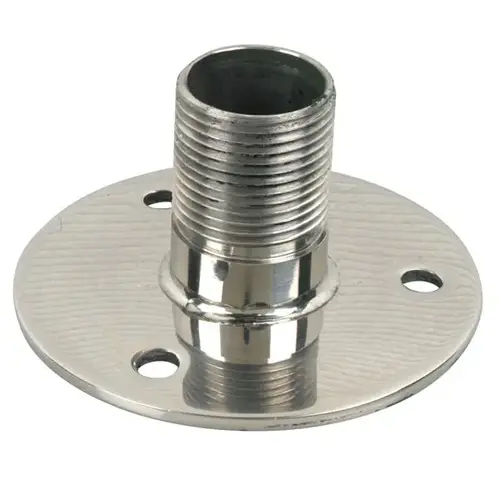 Fixed Stubby Stainless Antenna Deck Mount Fixed Stubby Stainless Antenna Deck Mount