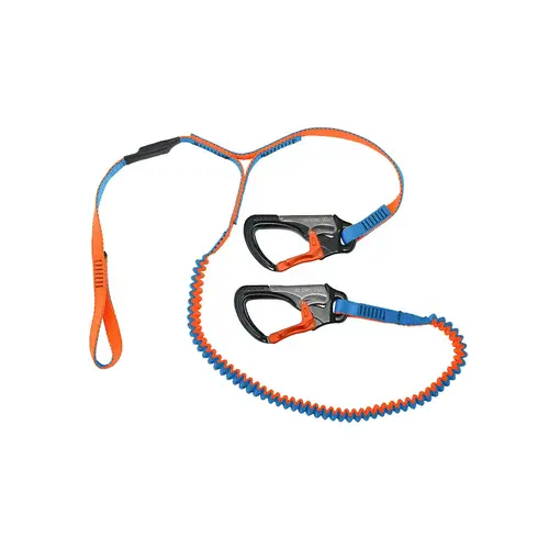 2 Clip & 1 Link Elastic Safety Tether 2 Clip & 1 Link Elastic Safety Tether