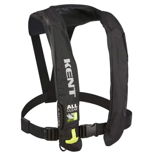 A/M-33 All Clear Automatic/Manual Inflatable Life Jacket Black A/M-33 All Clear Automatic/Manual Inflatable Life Jacket Black