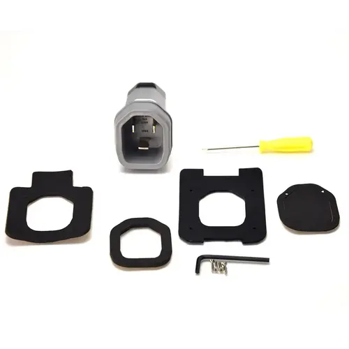16 Amp BM16NT Repair Kit, Inlet/Male Connector, Service Kit 16 Amp BM16NT Repair Kit, Inlet/Male Connector, Service Kit