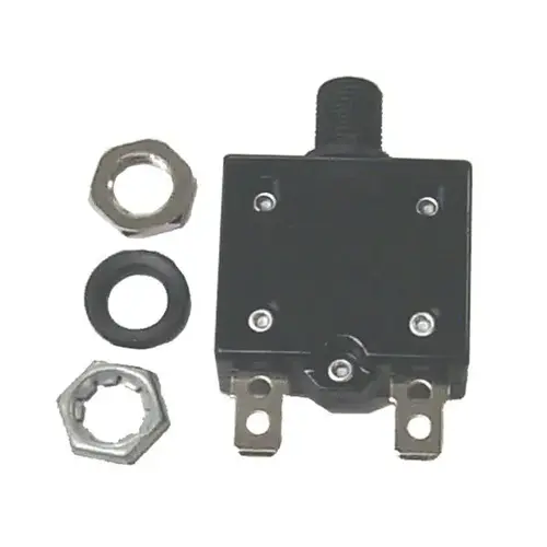 Push Button Circuit Breaker, Resettable, 20A Push Button Circuit Breaker, Resettable, 20A