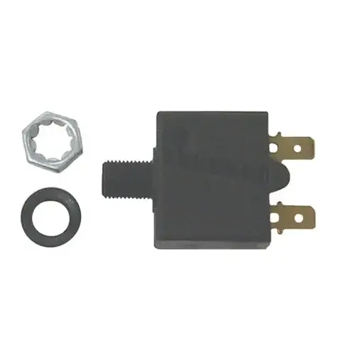 Push Button Circuit Breaker, Resettable, 15A Push Button Circuit Breaker, Resettable, 15A