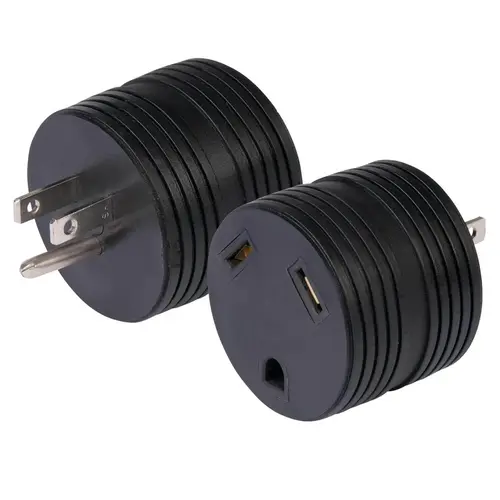 Park Power Adapter, 15 Amp 125V Male to 30 Amp 125V Female Park Power Adapter, 15 Amp 125V Male to 30 Amp 125V Female