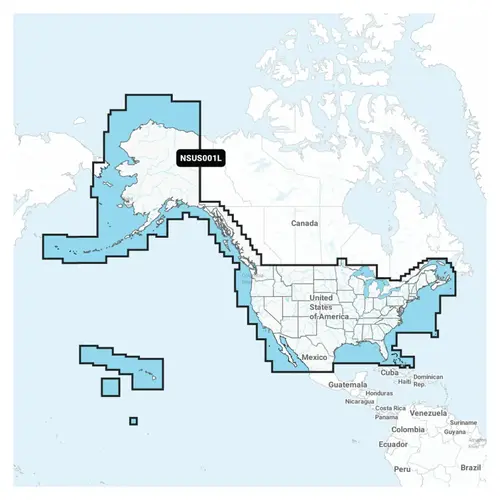 Navionics+ US001L U.S. & Coast Canada Electronic Chart Navionics+ US001L U.S. & Coast Canada Electronic Chart