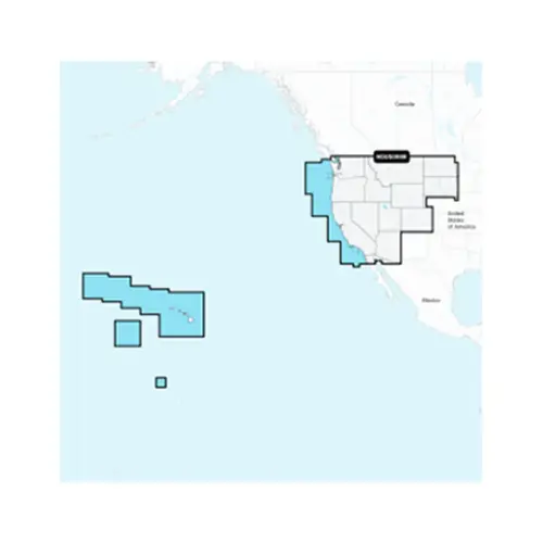 Garmin Navionics+ US008R U.S. West, Electronic Chart Garmin Navionics+ US008R U.S. West, Electronic Chart
